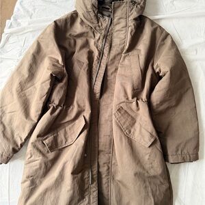 H&M Tan Military Field Coat